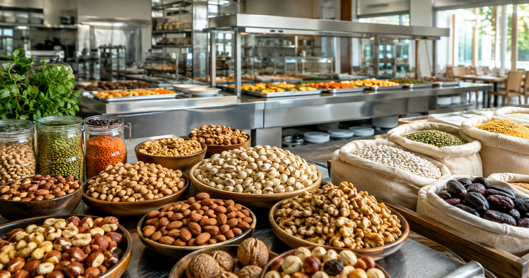 Catering Firmaları ve Yemekhaneler İçin Kuruyemiş ve Gıda Tedariki